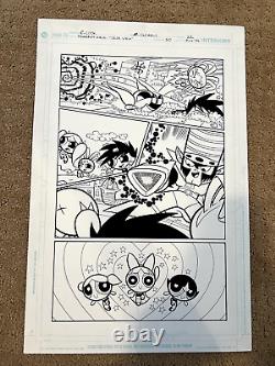 Powerpuff Girls Issue 50 Page 22 Original Comic Art Page Chris Cook Mike DeCarlo