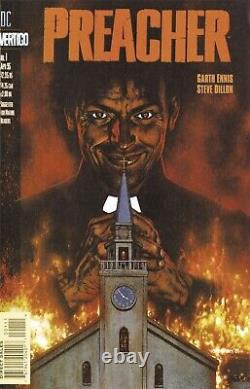 Preacher (1995) #1 Comic Page Original art Steve Dillon Garth Ennis The Boys DC
