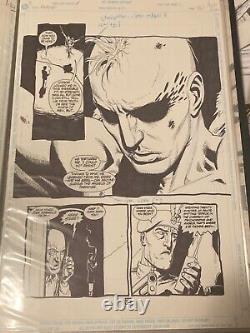 Preacher 23 page 20 Original Comic Art Steve Dillon Herr Star Archangel Custer