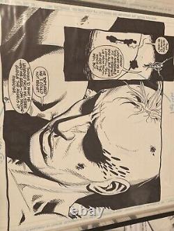 Preacher 23 page 20 Original Comic Art Steve Dillon Herr Star Archangel Custer