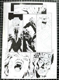 Published Walter Geovani Pencils/Inks Prophecy #6 Pg 19 8X13 Red Sonja Vampirell