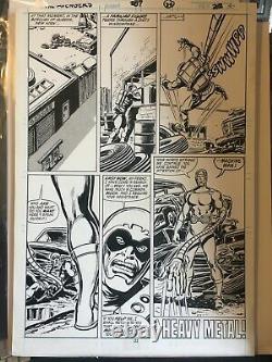 RARE! AVENGERS #287 Pg22 JOHN BUSCEMA & TOM PALMER Original Art 1988 MACINE MAN