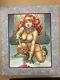 Rare! Conan Artist Ernie Chan Original Red Sonja Art Full Color Ink/marker 2006