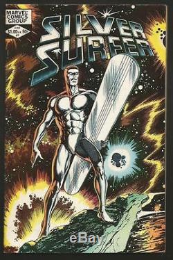 RARE! JOHN BYRNE SILVER SURFER ONE-SHOT Original Comic Art 1982