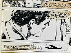 RARE James Bond Marvel original comic art page by Howard Chaykin from 1981