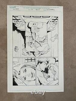 RYAN OTTLEY Original Art AMAZING SPIDER-MAN 2 Page 5 Mary Jane 2018 Vol 5 Marvel