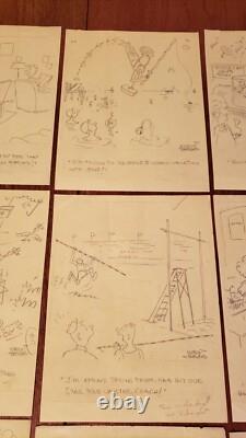 Ralph Hershberger Original Comic Art. 15 Individual Pieces