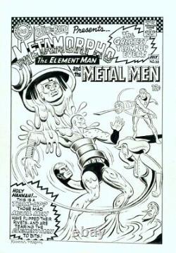 Ramona Fradon Original Art Cover Recreation Brave & The Bold #57