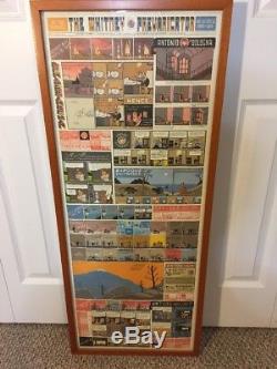 Rare CHRIS WARE The Whitney Prevaricator 2002 BIENNIAL POSTER Collectors Item