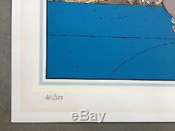 Rare Starwatcher IV Limited Ed Signed & Numbered Silkscreen Print Moebius Giraud