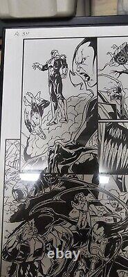 Red Lanterns Original Published Artwork By Jim Calafiore Issue 34 Page 8