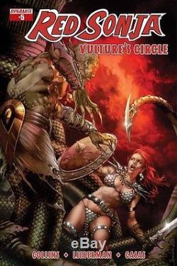 Red Sonja Vulture's Circle # 5 cover by Jay Anacleto