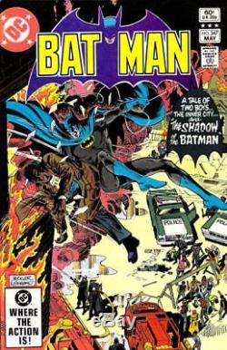 Rich Buckler and Dick Giordano Batman #347 Original Cover Art 1982