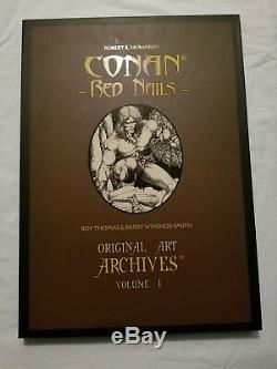 Robert Howard's Conan Red Nails Original Art Archives Vol. 1 2013 Genesis West
