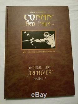 Robert Howard's Conan Red Nails Original Art Archives Vol. 1 2013 Genesis West