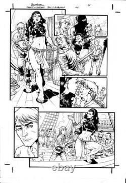 Rodney Buchemi original art BELIT & VALERIA-SWORDS VS SORCERY 1 page 11 publishd