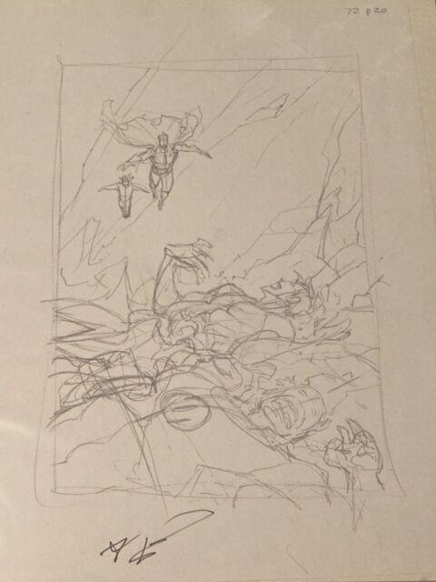 Ryan Ottley Invincible 72 Splash Page 20 Prelim Original Comic Art Conquest