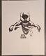 Ryan Stegman Venom 8.5 X 11 Sketch Original Art Coa