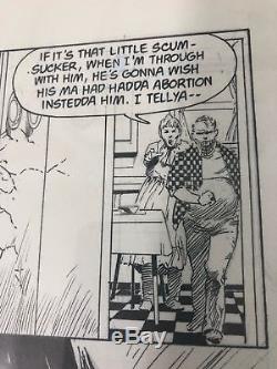 SANDMAN Original Comic Art Issue 12 Page 22 SIGNED by Neil Gaiman