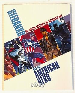 SIGNED! STERANKO AND THE AMERICAN HERO 65 Paintings Butler Exhibit Cat 2nd ed