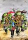 Simon Bisley Original Art Teenage Mutant Ninja Turtles #45 Motor City Cover Art