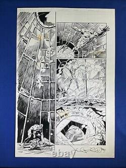 SOLAR MAN OF THE ATOM #31 pg 16 Valiant Comics Original Art 1994 Grau/Palmiotti