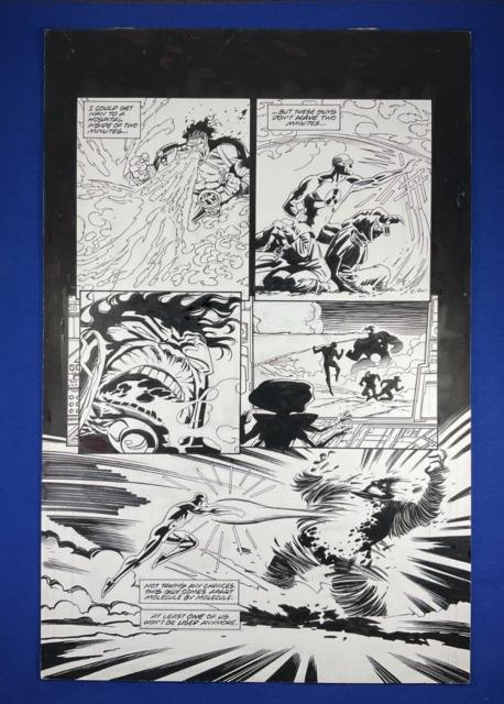Solar Man Of The Atom #58 Page 18 Valiant Comics 1996 Original Art Mike Manley