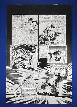 SOLAR MAN OF THE ATOM #58 page 18 Valiant Comics 1996 Original Art Mike Manley