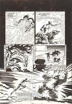 SOLAR MAN OF THE ATOM #58 page 18 Valiant Comics 1996 Original Art Mike Manley