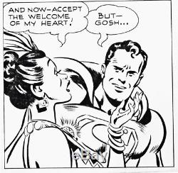 SUPERMAN Sunday panel by Wayne Boring. 1949