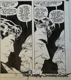 SUPERMAN in ACTION COMICS 683 page 18 Original Art by Jackson Guice
