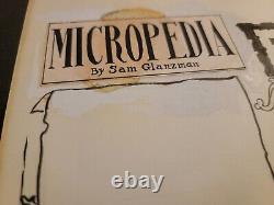 Sam Glanzman Original Art Page FANTASY Micropedia Comic Book Art Unfinished