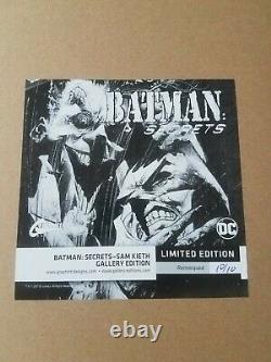 Sam Kieth Original Batman Illustration in Batman Secrets Gallery Edition #10/10