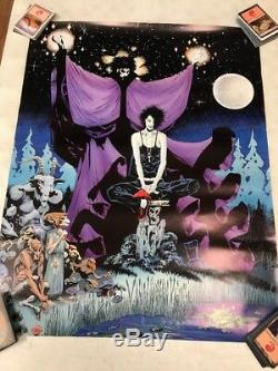 Sandman and Death poster by Kelly Jones vertigo DC Rolled New Rare 1991