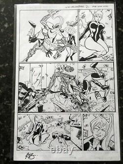 Savage Dragon 250 Page 26 Inked Original Art By Greg Kirkpatrick Erik Larsen