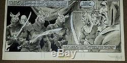 Savage Sword of Conan #84 page 17, Original art by Val Mayerik