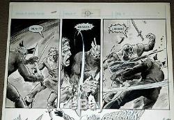 Savage Sword of Conan #84 page 18, Original art by Val Mayerik