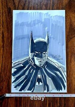 Scott Koblish Original Comic Art BATMAN 10x6.5