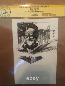 Sean Gordon Murphy Original Art Batman White Knight Sketch Cgc Signature Series