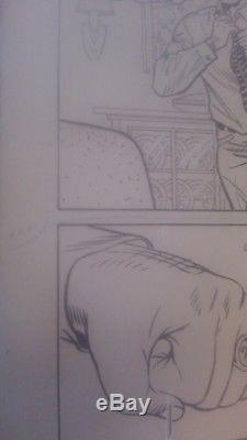 Secret Origins #46 pg. 2 Curt Swan 1989 original art Flash Justice League signed