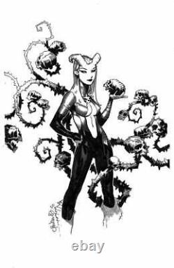 Sexy Satana by Chris Bachalo (Spider-Man/Dr Strange/Death) Marvel Original Art
