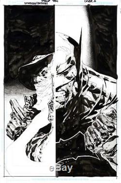 Shadow batman Cover Philip Tan Original Comic Art