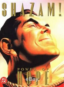 Shazam! Captain Marvel Power Of Hope Alex Ross Original Page Painting