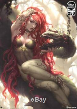 Sideshow Collectibles Art Print DC Poison Ivy #237/250 NEW SOLD OUT NEVER OPENED