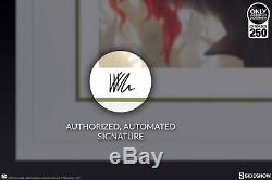 Sideshow Collectibles Art Print DC Poison Ivy #237/250 NEW SOLD OUT NEVER OPENED