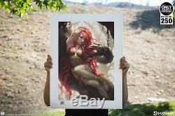 Sideshow Collectibles Art Print DC Poison Ivy #237/250 NEW SOLD OUT NEVER OPENED