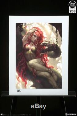 Sideshow Collectibles Art Print DC Poison Ivy #237/250 NEW SOLD OUT NEVER OPENED