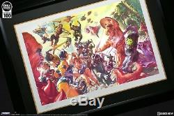 Sideshow Exclusive Alex Ross He-man Masters Of The Universe Framed Art Print! XM