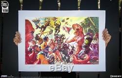 Sideshow Exclusive Alex Ross He-man Masters Of The Universe Framed Art Print! XM