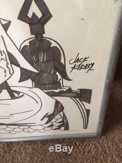 Signed Jack Kirby Poster One of a Kind